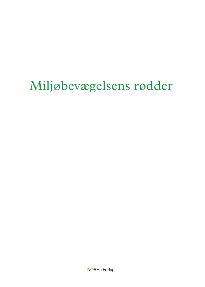 forside miljøbevægelsens rødder