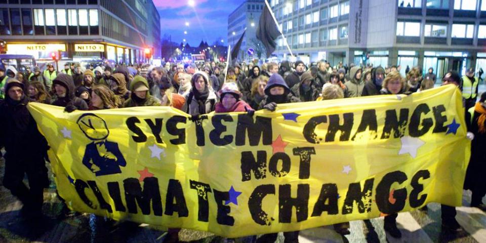 COP21 - NOAHs holdninger system change not climate change