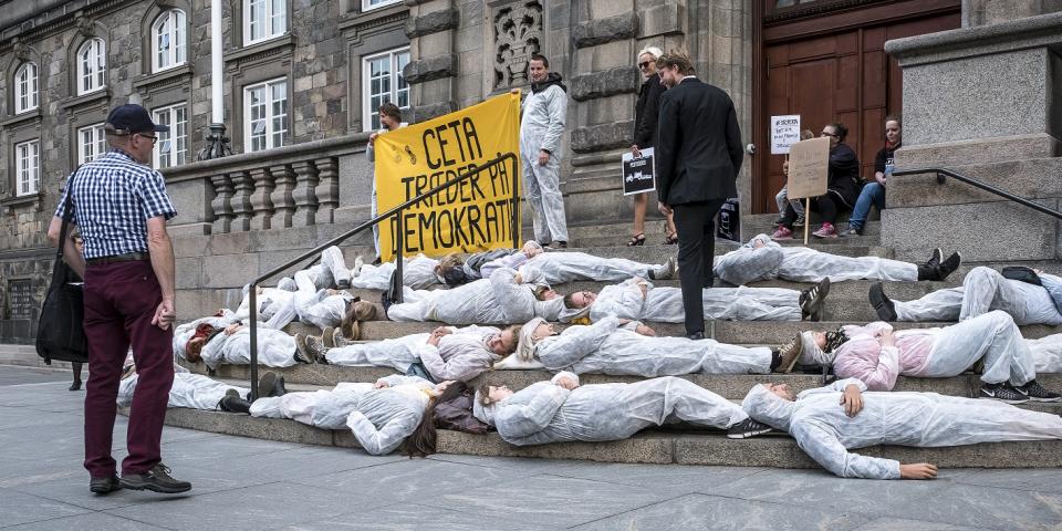 Foto: Aage Christensen CETA-aktion