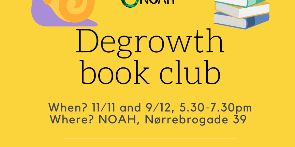 Degrowth Book Club Picture illustrating the Degrowth Book Club