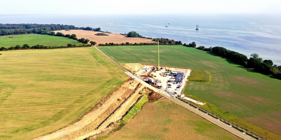 Baltic Pipe føres ud i Østersøen ved Faxe