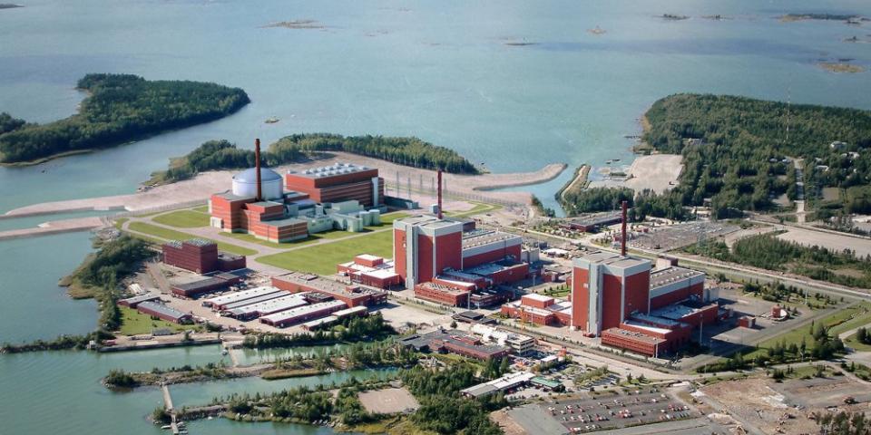 Olkiluoto atomkraftværk Finland Olkiluoto Nuclear Power Plant Finland