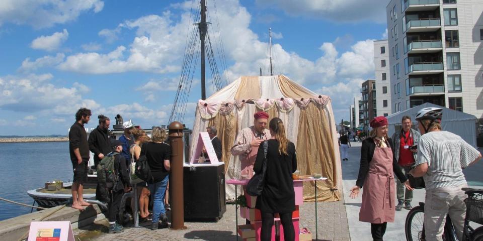 Institut for Evige Utopier på SKVULP festival i Holbæk. Foto: NOAH NOAH på skvulp