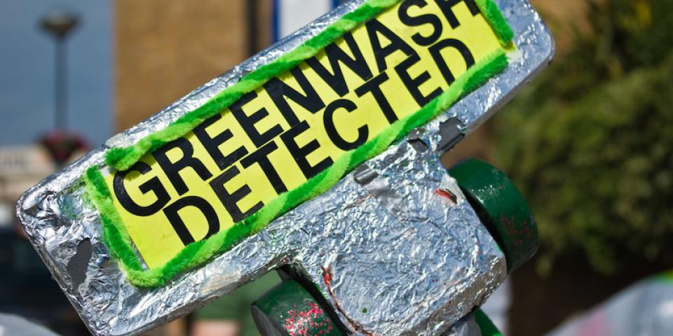 greenwashing greenwashing