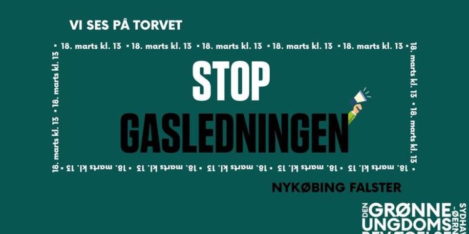 Demonstration - STOP GASLEDNINGEN Demonstration - STOP GASLEDNINGEN