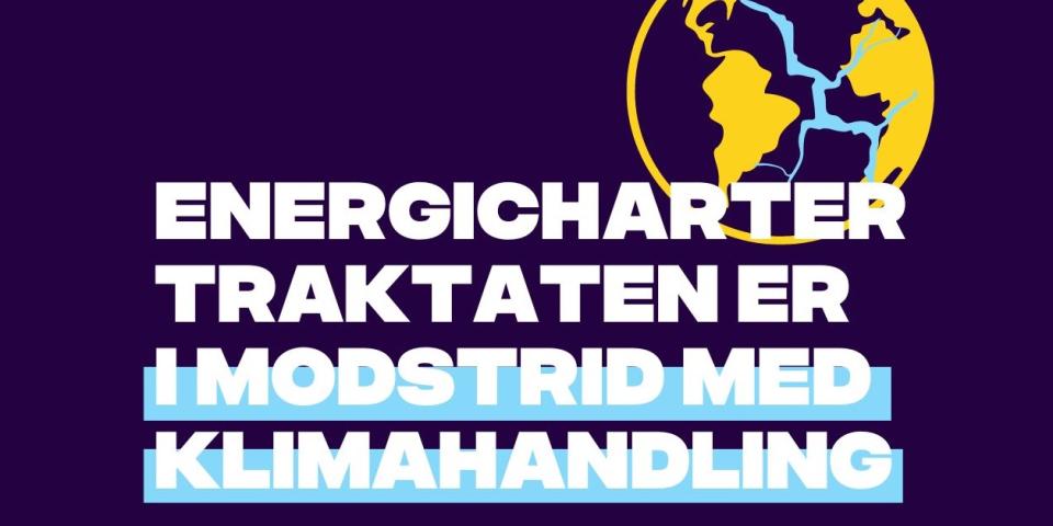 ECT er i modstrid med klimahandling ECT er i modstrid med klimahandling