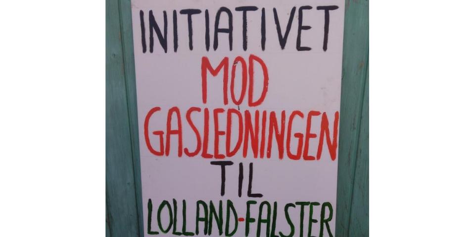 Initiativet mod gasledningen til Lolland-Falster Initiativet mod gasledningen til Lolland-Falster