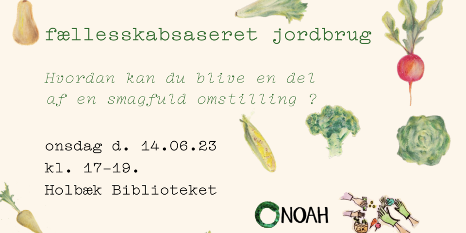 Design: Emmeline Werner, Illustration: Anneli Fællesskabsbaseret Jordbrug