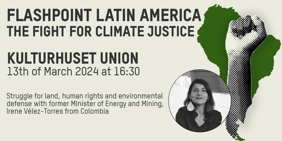 Flashpoint Latin America – the fight for climate justice Flashpoint Latin America – the fight for climate justice