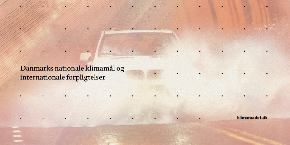 Udklip af forsiden til klimarådets statusrapport 2024 Forside klimarådets statusrapport 2024